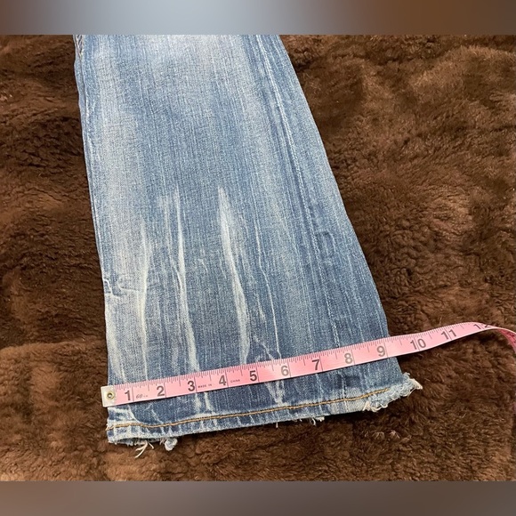 Super Sexy Big Star Low Rise Flare Bell Bottom Jeans - Picture 14 of 14